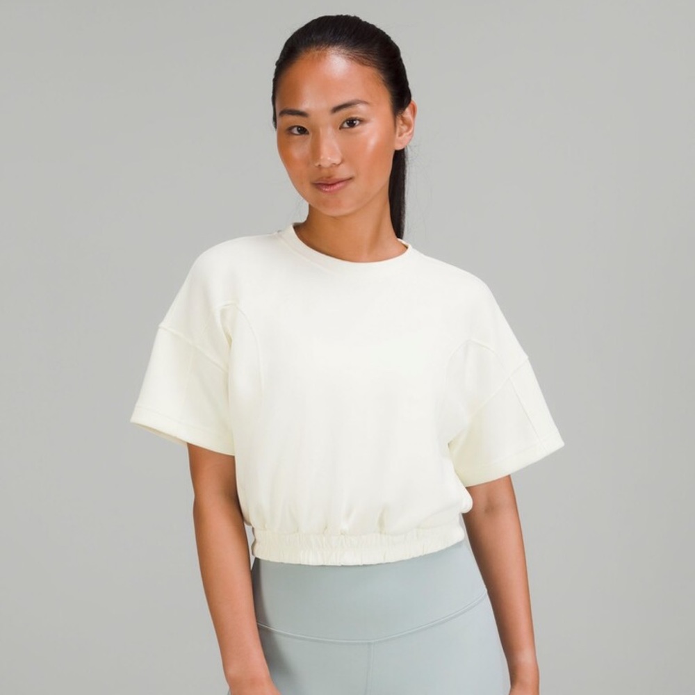 Lululemon Softstreme Gathered Tee, sz 6 BNWT